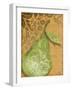 Green Pear Damask-Diane Stimson-Framed Art Print