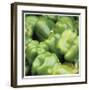 Green Peppers-Stacy Bass-Framed Giclee Print