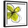 Green Petals-Jan Weiss-Framed Art Print