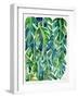 Green Philodendron-Cat Coquillette-Framed Art Print