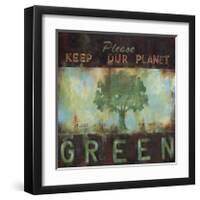 Green Planet-Wani Pasion-Framed Giclee Print