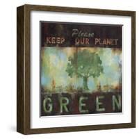 Green Planet-Wani Pasion-Framed Giclee Print