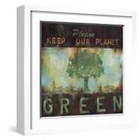 Green Planet-Wani Pasion-Framed Giclee Print