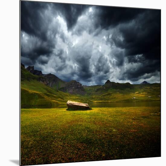 Green Planet-Philippe Sainte-Laudy-Mounted Giclee Print