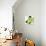 Green Pop Petals 2-Jan Weiss-Art Print displayed on a wall
