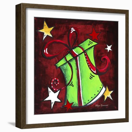 Green Present-Megan Aroon Duncanson-Framed Giclee Print