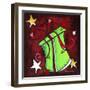 Green Present-Megan Aroon Duncanson-Framed Giclee Print