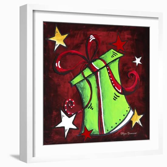 Green Present-Megan Aroon Duncanson-Framed Giclee Print