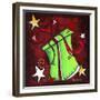 Green Present-Megan Aroon Duncanson-Framed Giclee Print