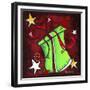 Green Present-Megan Aroon Duncanson-Framed Giclee Print