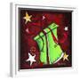 Green Present-Megan Aroon Duncanson-Framed Giclee Print