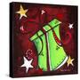 Green Present-Megan Aroon Duncanson-Stretched Canvas