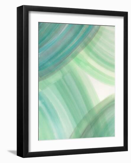 Green Prism I-Jodi Fuchs-Framed Art Print