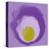 Green Purple Elements-Irena Orlov-Stretched Canvas