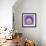 Green Purple Elements-Irena Orlov-Framed Art Print displayed on a wall