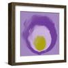 Green Purple Elements-Irena Orlov-Framed Art Print