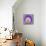 Green Purple Elements-Irena Orlov-Mounted Art Print displayed on a wall