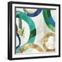 Green Rings I-Tom Reeves-Framed Art Print