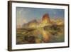 Green River of Wyoming, 1878-Moran-Framed Giclee Print