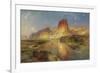 Green River of Wyoming, 1878-Moran-Framed Giclee Print