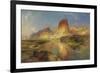 Green River of Wyoming, 1878-Moran-Framed Giclee Print