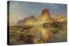 Green River of Wyoming, 1878-Moran-Stretched Canvas