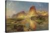 Green River of Wyoming, 1878-Moran-Stretched Canvas