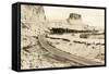 Green River, Toll Gate Rock-null-Framed Stretched Canvas