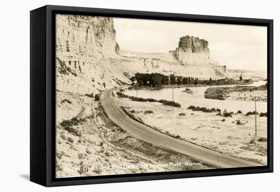 Green River, Toll Gate Rock-null-Framed Stretched Canvas