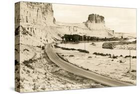 Green River, Toll Gate Rock-null-Stretched Canvas