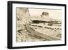 Green River, Toll Gate Rock-null-Framed Art Print