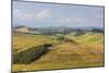 Green rolling hills and farm houses of Crete Senesi (Senese Clays), Province of Siena, Tuscany, Ita-Roberto Moiola-Mounted Photographic Print