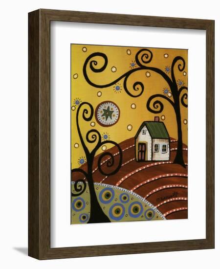 Green Roof-Karla Gerard-Framed Giclee Print