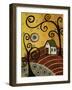 Green Roof-Karla Gerard-Framed Giclee Print