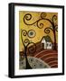 Green Roof-Karla Gerard-Framed Giclee Print