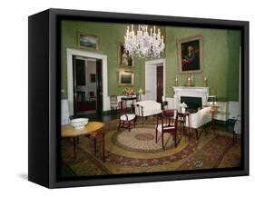 Green Room of the White House-Ed Alley-Framed Stretched Canvas