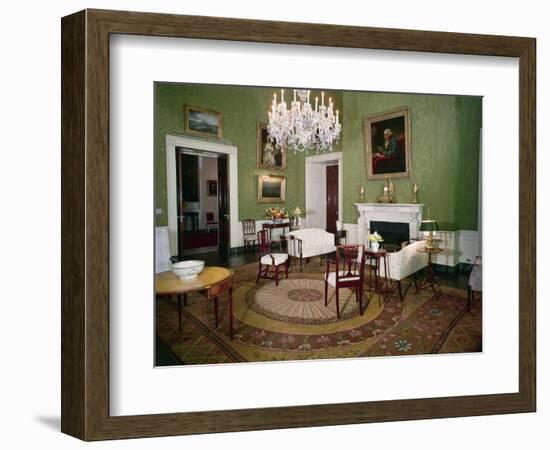 Green Room of the White House-Ed Alley-Framed Photographic Print