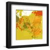 Green Rooster-Irena Orlov-Framed Art Print