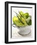 Green Salad and Chives in a Colander-Armin Zogbaum-Framed Photographic Print