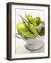 Green Salad and Chives in a Colander-Armin Zogbaum-Framed Photographic Print