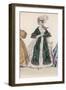 Green Scarf 1830S-F Lix-Framed Art Print