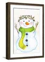 Green Scarf-Valarie Wade-Framed Giclee Print