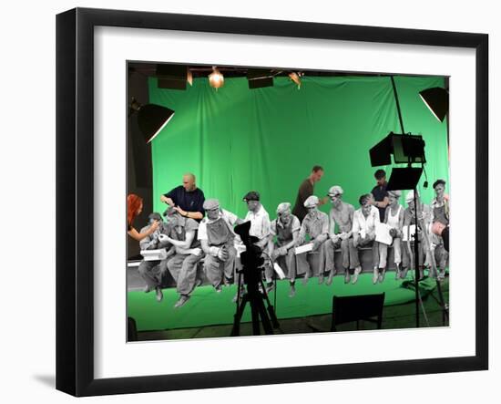 Green Screen-Barry Kite-Framed Art Print