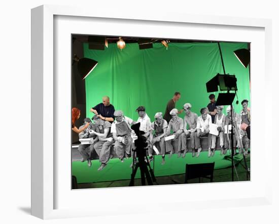 Green Screen-Barry Kite-Framed Art Print