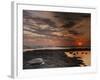 Green Sea Turtle at Sunset, Honokohau Bay, Hawaii, USA-Jaynes Gallery-Framed Photographic Print