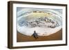 Green Sea Turtle (Chelonia Mydas) Hatchling on Beach, Tortuguero, Costa Rica-null-Framed Photographic Print