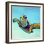 Green Sea Turtle-Corina St. Martin-Framed Giclee Print