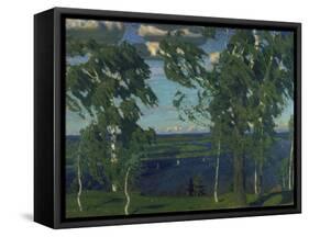 Green Sensation, 1904-Arkadi Rylow-Framed Stretched Canvas