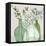 Green Serenity Accents-Elizabeth Medley-Framed Stretched Canvas