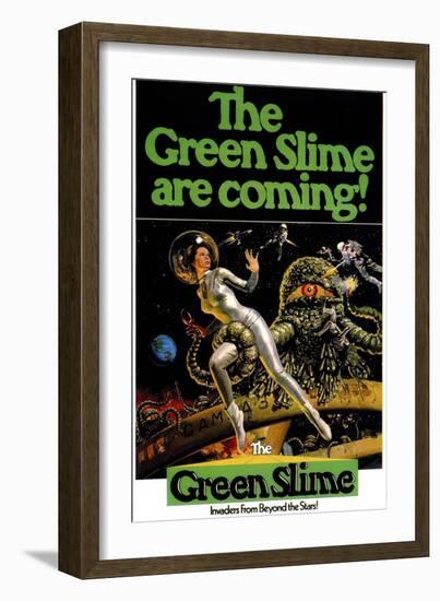 Green Slime, 1969-null-Framed Art Print